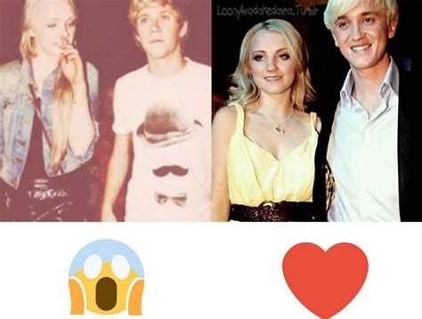 Draco Malfoy and Luna Lovegood on Instagram: “Niall? Or Tom? # ...