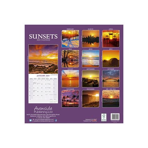 Calendrier Coucher De Soleil