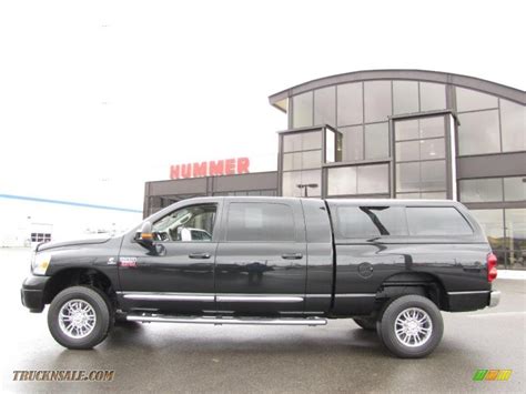 2009 Dodge Ram 2500 Laramie Mega Cab 4x4 In Brilliant Black Crystal