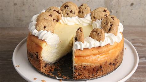 No Bake Chocolate Chip Cookie Dough Cheesecake Recipe Dandk Organizer