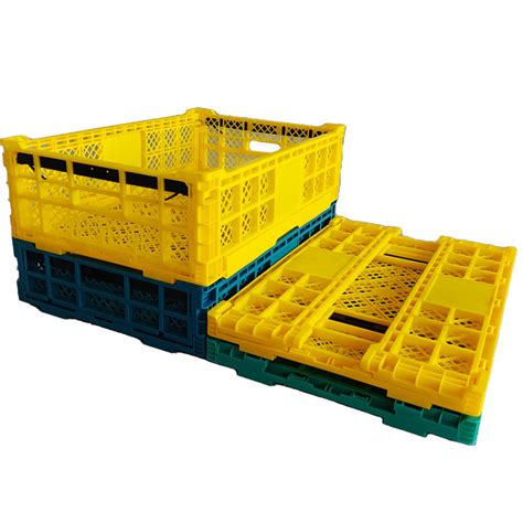 Plastic Crate Fruit Vegetable Livestock Transport Storage Cold Chain