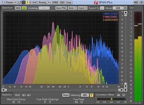 Voxengo Span Plus 1 19 Spectrum Analyzer Plugin Released Press