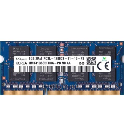 Hynix SK 8GB DDR3 1600MHz Laptop Notebook Ram HMT41GU7AFR8C