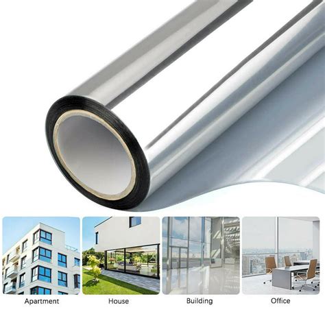 Window Film One Way Mirror Tint Home Tinting Privacy Solar Reject Glare