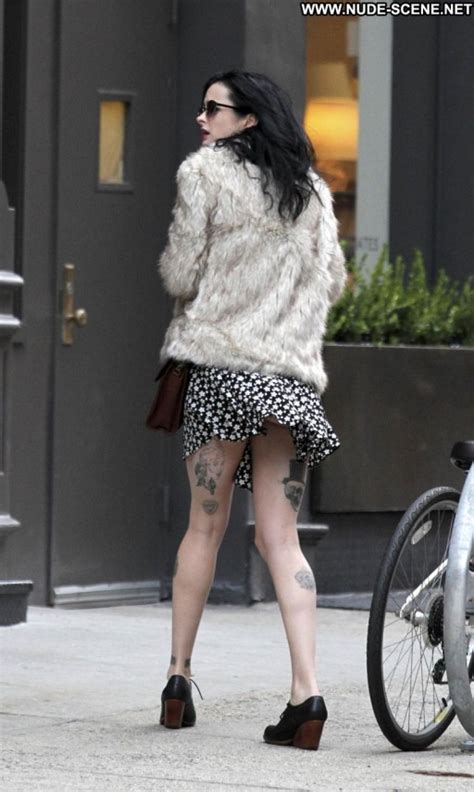 Krysten Ritter Showing Ass Tattoo Nude Celebrity Ass Fetish Posing Hot