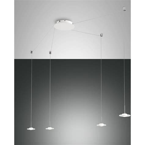 Fabas Luce Lampada A Sospensione Con Luci A Led Moderna Con Struttura