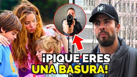 Ltima Hora Hijos De Shakira Y Pique Lloran A Borbotones Al Llegar