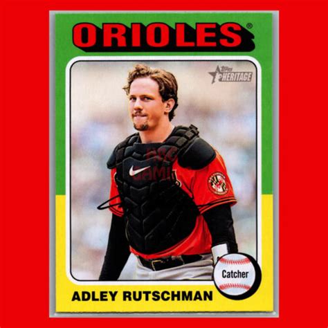 Baseball Card 188 Adley Rutschman Baltimore Orioles 2024 Topps