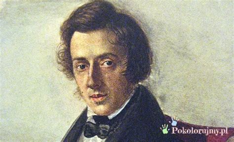 Sławni Polacy Fryderyk Chopin Kolorowanki dla dzieci Kolorowanki