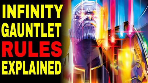 The MCU Infinity Gauntlet Explained TheGWW