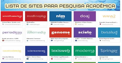 Sites De Pesquisa Escolar