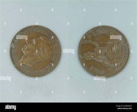 Penny Of George Vi King Of Great Britain From Board Of Revenue