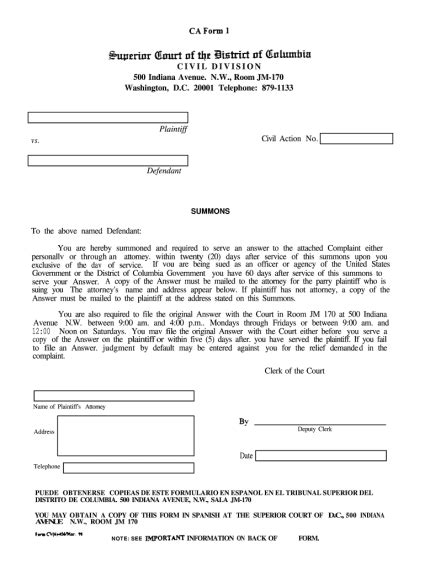 Clark County Superior Court Forms Appeal In Forma - CountyForms.com