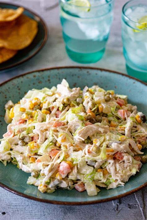 Ensalada De Pollo Mexican Chicken Salad