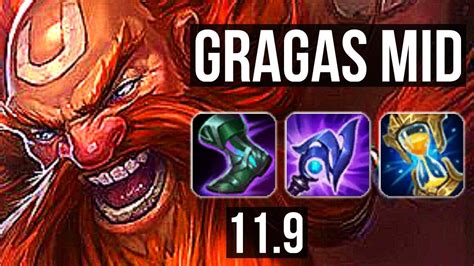 Gragas Vs Orianna Mid M Mastery Games Na Diamond