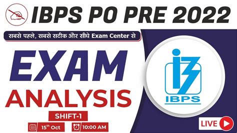 Ibps Po Pre Exam Analysis Ibps Po Pre Analysis Oct Shift