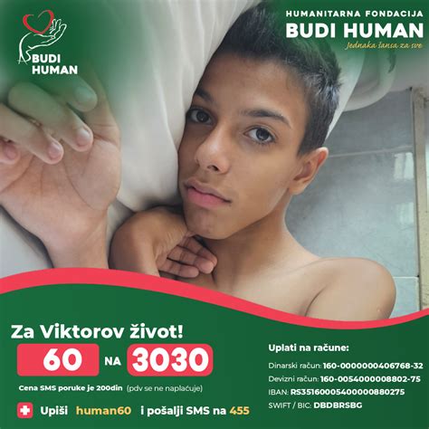 Vratimo Osmeh Viktoru Na Lice Budimo Humani I Pomozimo Dnevne