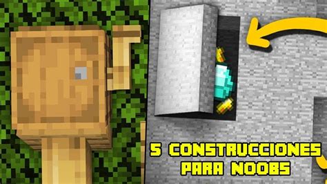 5 COSAS QUE PUEDES HACER EN MINECRAFT Y QUE NO CONOCIAS MUY FÁCIL