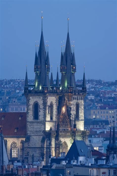 Prague Tyn Church Stock Photo Image Of Church City 12042036