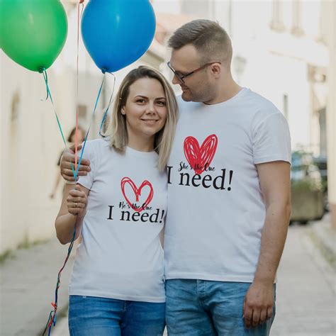 Customized Couple T Shirts He Is The One Great Ts For Couple