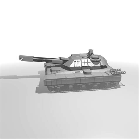 Vectorizer Blender 3d Battle Tank