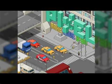 Pixel Art City Animation - YouTube