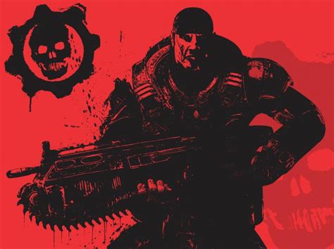 Gears of War (Marcus Fenix) Free Vector / 4Vector