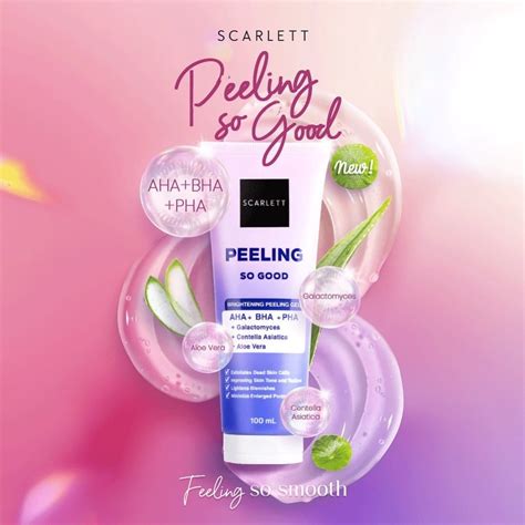 Jual Scarlett Peeling So Good Brightening Peeling Gel Ml Shopee