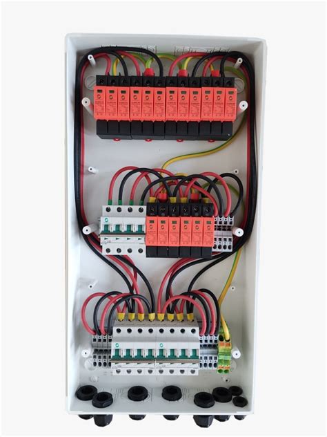 PV DC Überspannungsschutz mit Trennschalter 2 strings Solar Generator