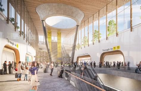 Station plans released for Melbourne Airport Rail | ArchitectureAu