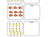 40 Ideas De Doble Y Mitad Actividades De Matematicas Fichas De