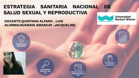 Estrategia Sanitaria Nacional De Salud Sexual Y Reproductiva By Jacqueline Cynthia Huaraya