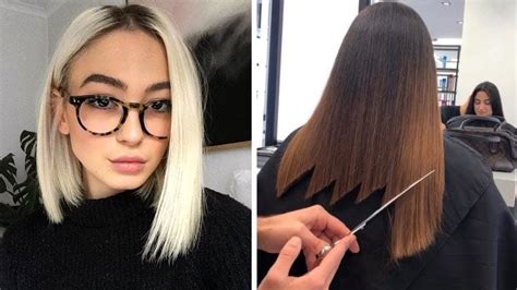 10 Cute Haircuts And Color Transformations For Girls 😍 Hair Ideas