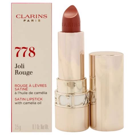 Clarins Joli Rouge Satin Lipstick 778 Pecan Nude By Clarins For Women