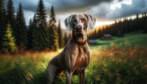 Perro Braco De Weimar O Weimaraner Car Cter Y Caracter Sticas Con