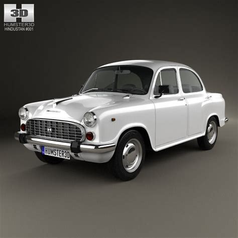 Hindustan Ambassador Classic 1999 3d Model Cgtrader