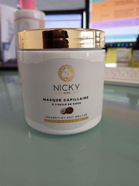 Nicky Paris Masque Capillaire L Huile De Coco Inci Beauty