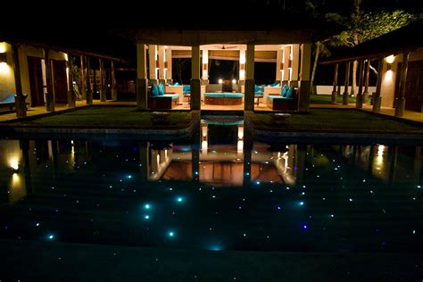 Fiber Optic Pool Lighting - Star Fiber Optic Cable and LED Light Sources