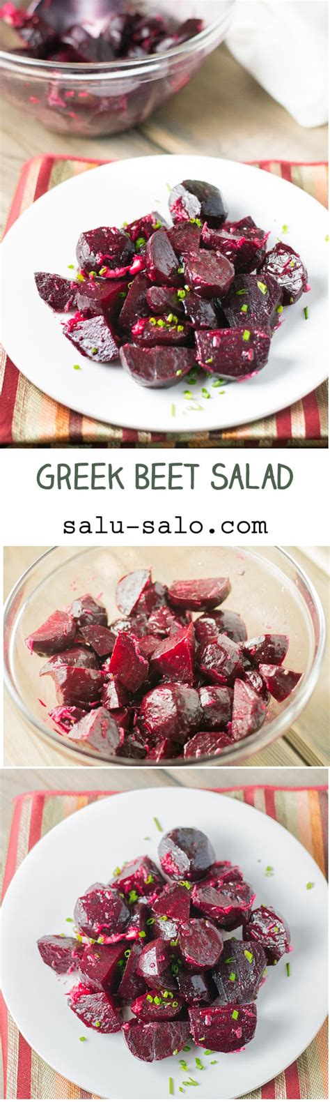 Greek Beet Salad Salu Salo Recipes