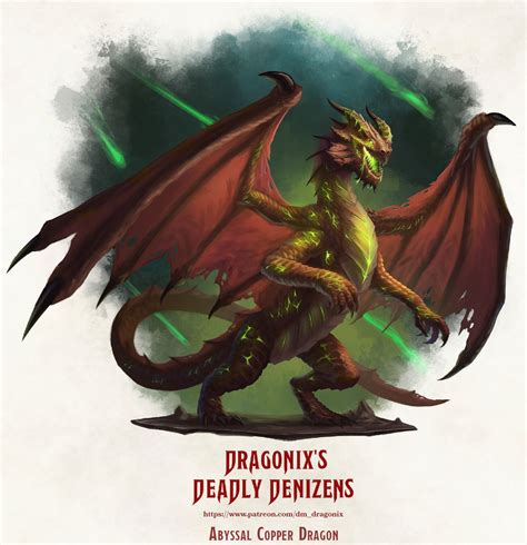 Abyssal Copper Dragon En World Tabletop Rpg News And Reviews