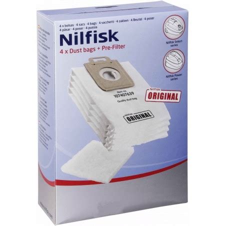 Sacs Aspirateur Nilfisk Select Power P P P P Pieces