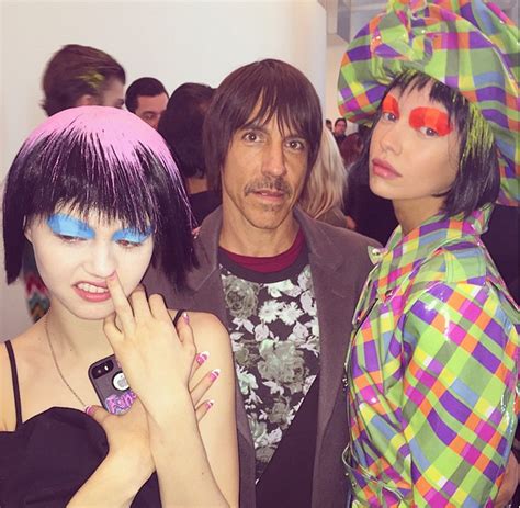 Anthony Kiedis At Fashion Show With New Partner Anthony