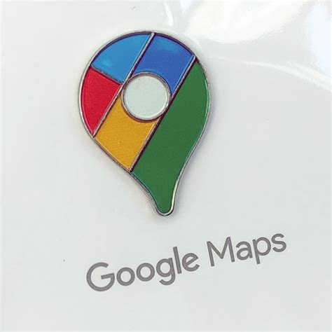 Google Maps Lapel Pin