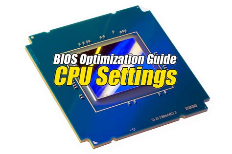 Cpu Hardware Prefetch The Bios Optimization Guide Tech Arp