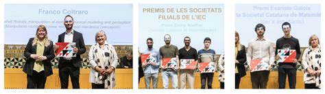 Premis Iec Atorgat A Cinc Estudiants De La Fme Departament De