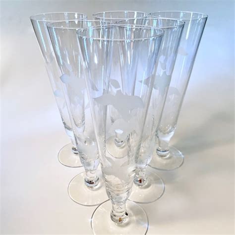 Pilsner Glasses Etsy