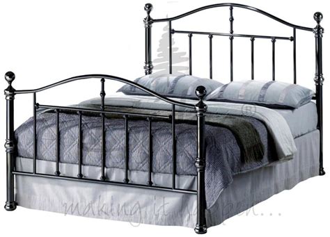 Birlea Victoria Black Nickel Metal Bed Frame £399 Beds Direct Warehouse