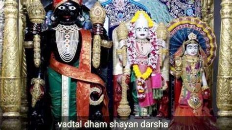 Laxminarayan Dev Shayan Darshan Vadtal Mandir 9 October Daily