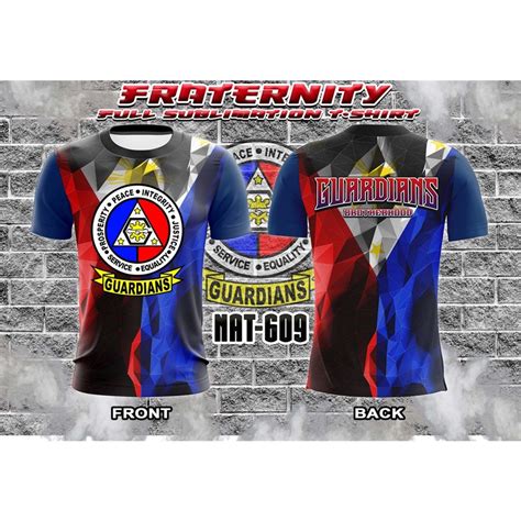 PGBI GUARDIANS SHIRT FULL SUBLIMATION 3D T SHIRT BREATHABLE COTTON TEE