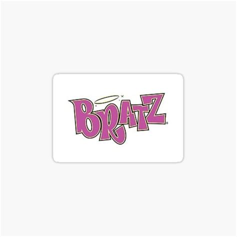 Aesthetic Bratz Logo Sticker For Sale By Stxri Redbubble